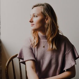 Dusty Lavender Sweater Dress